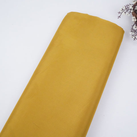 Yellow Solid Chinon Fabric NFC-12