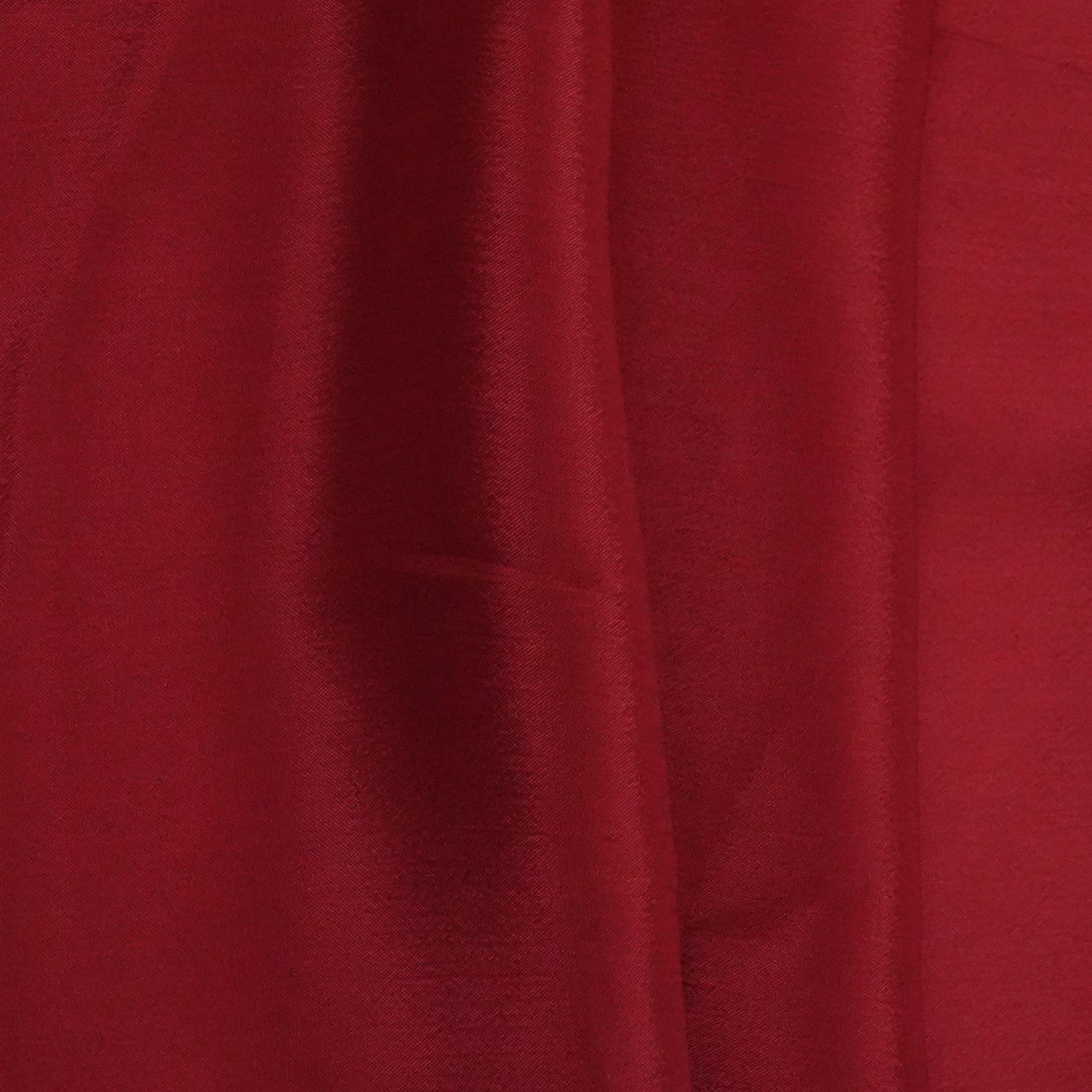 Maroon Solid Chinon Fabric NFC-02 - TradeUNO
