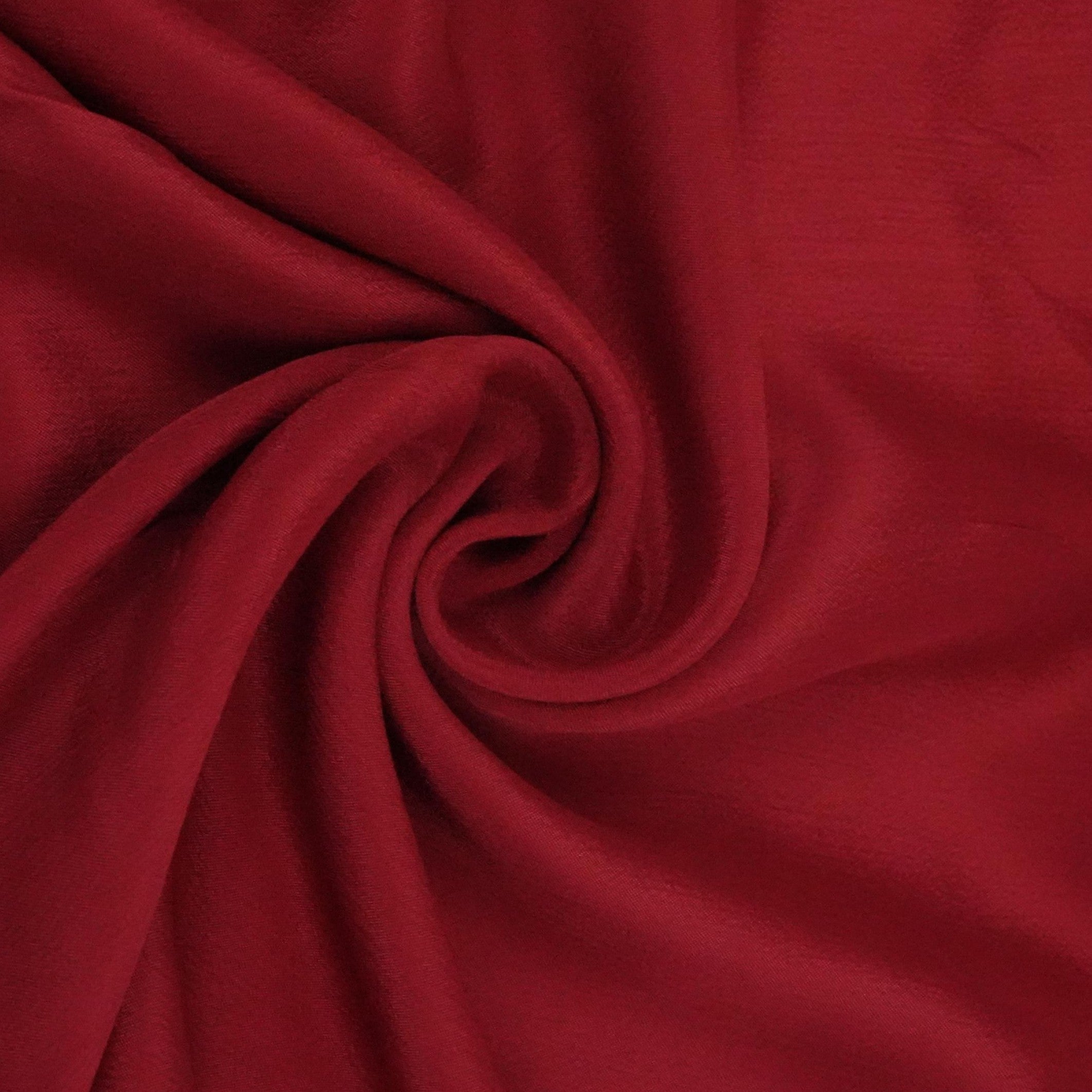 Maroon Solid Chinon Fabric NFC-02 - TradeUNO