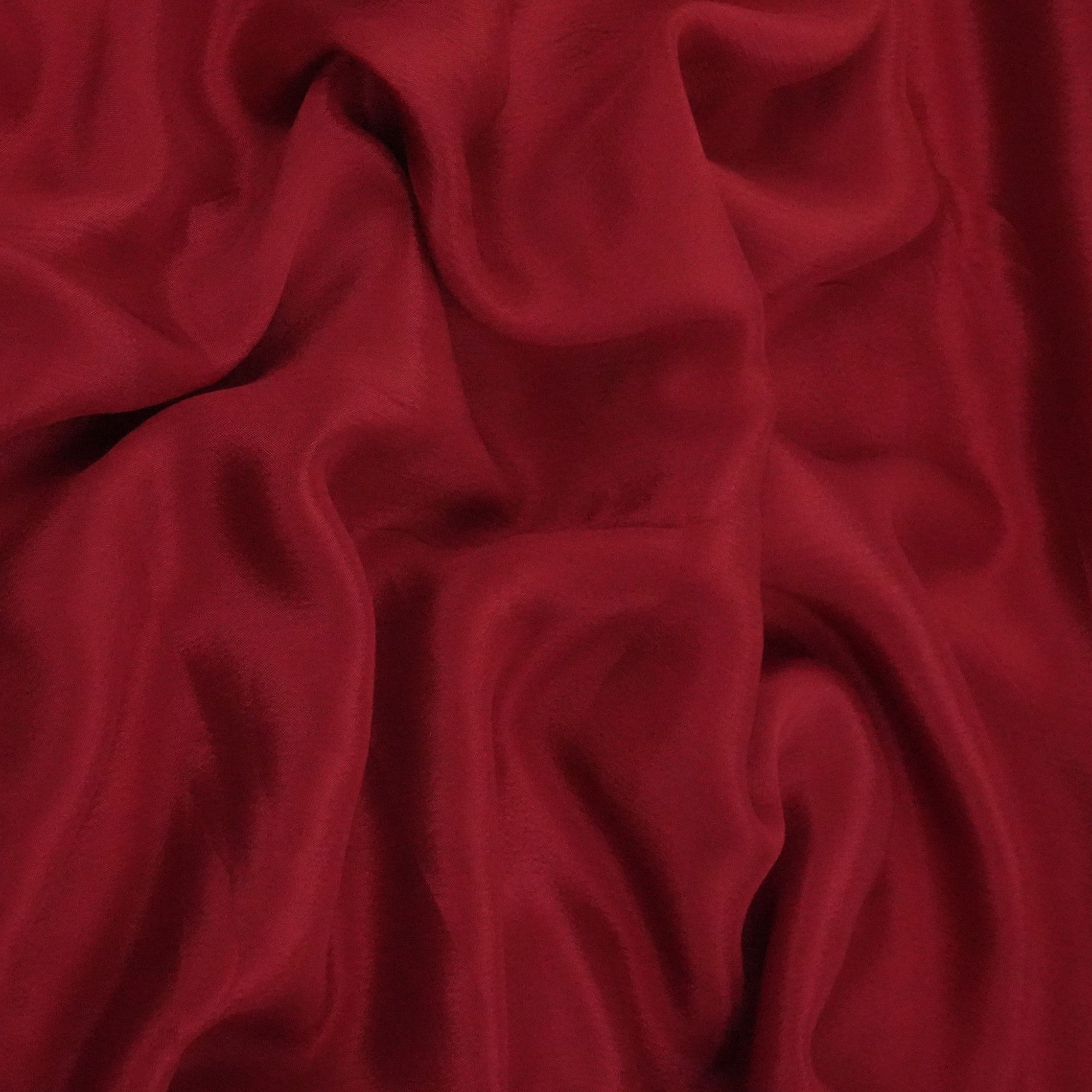 Maroon Solid Chinon Fabric NFC-02 - TradeUNO