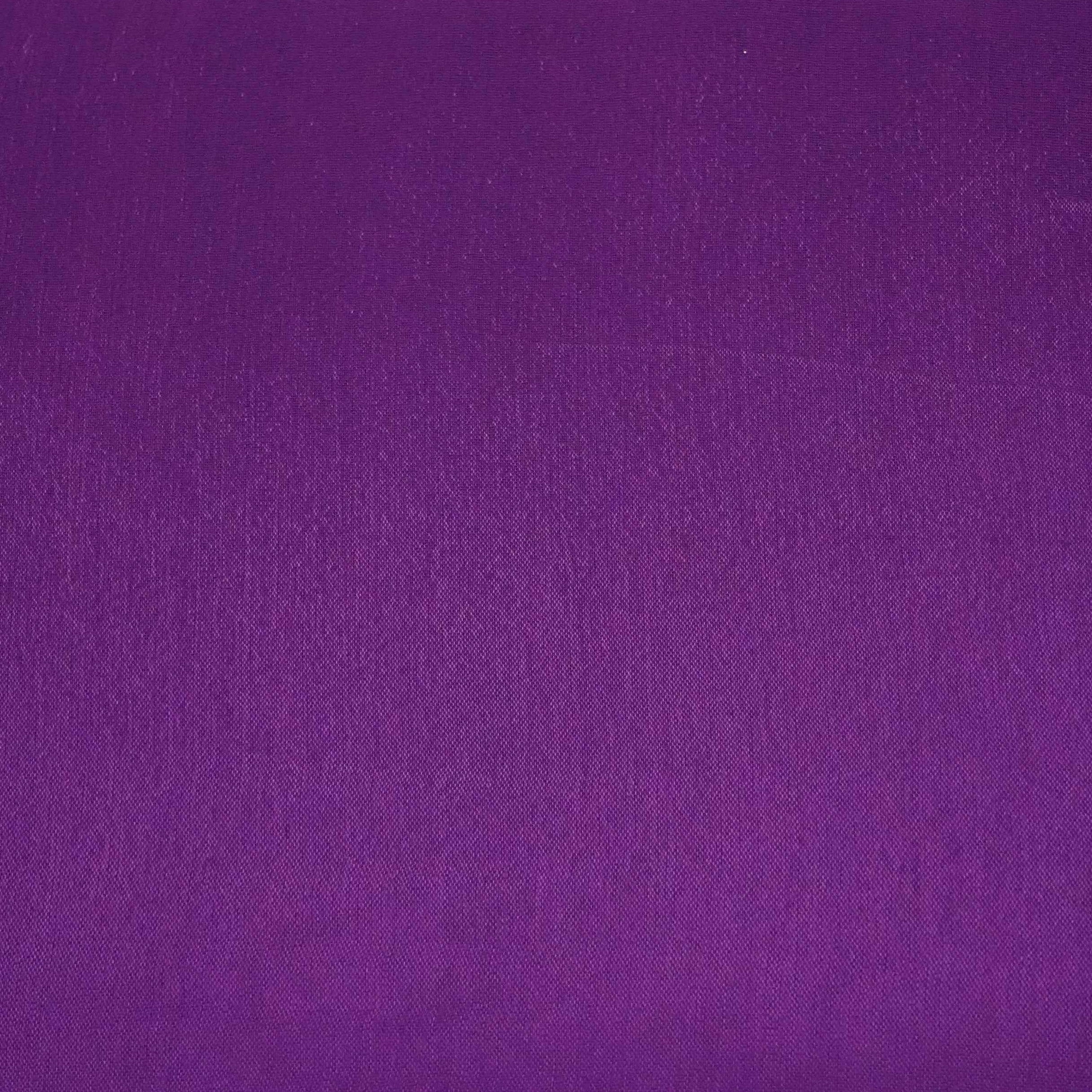 Voilet Solid Chinon Fabric NFC-01 - TradeUNO