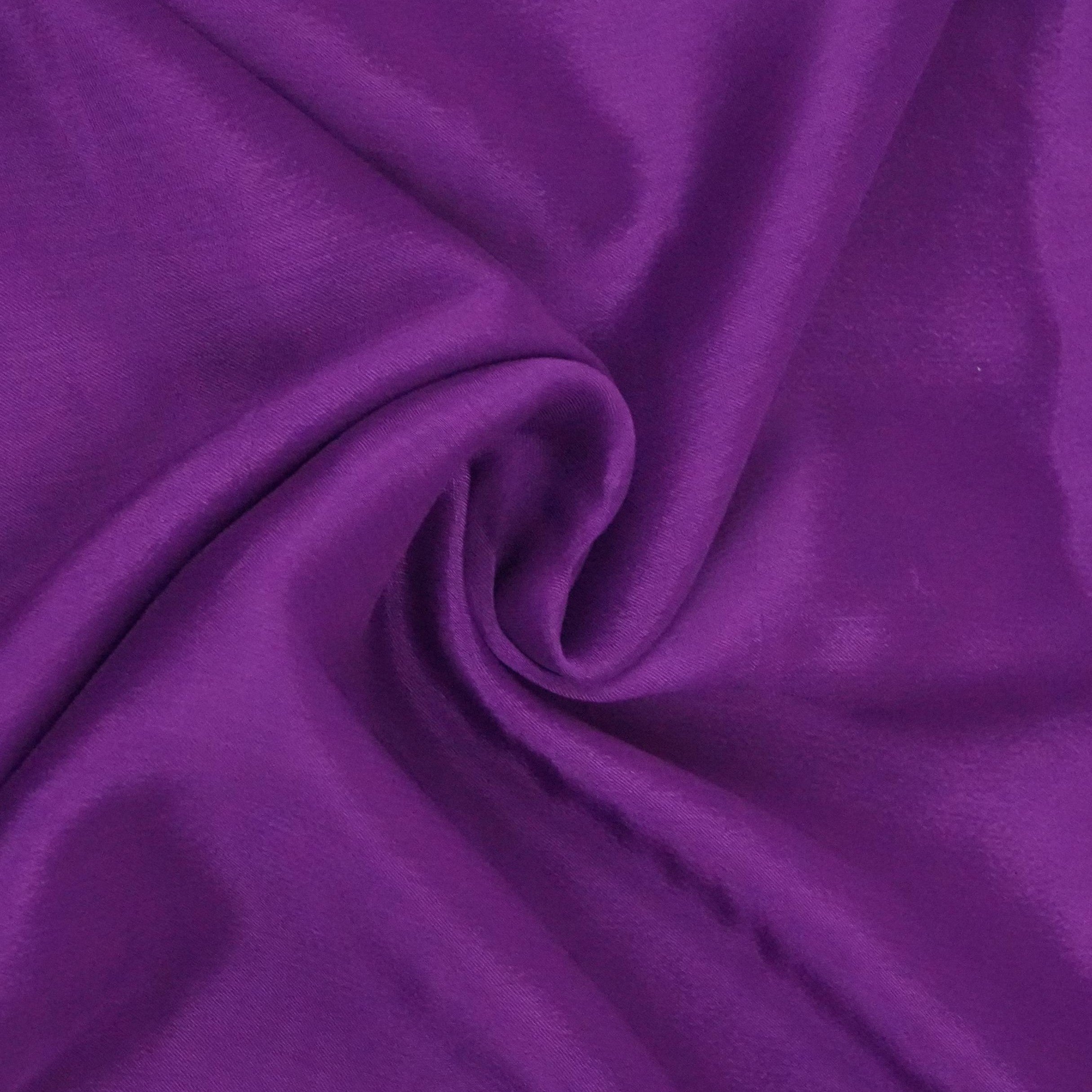 Voilet Solid Chinon Fabric NFC-01 - TradeUNO