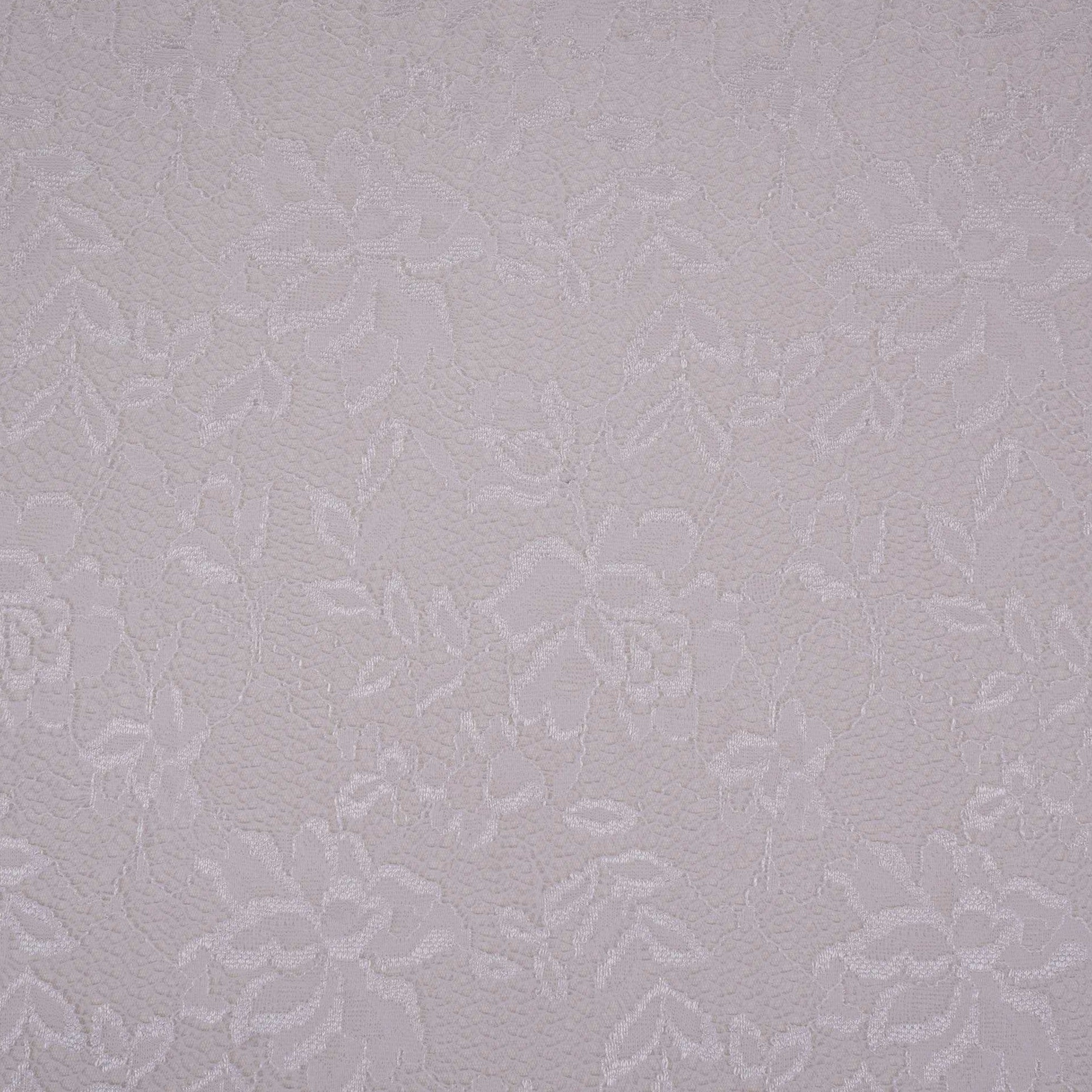 White Floral Embroidery Lace Fabric LI-32181 - TradeUNO