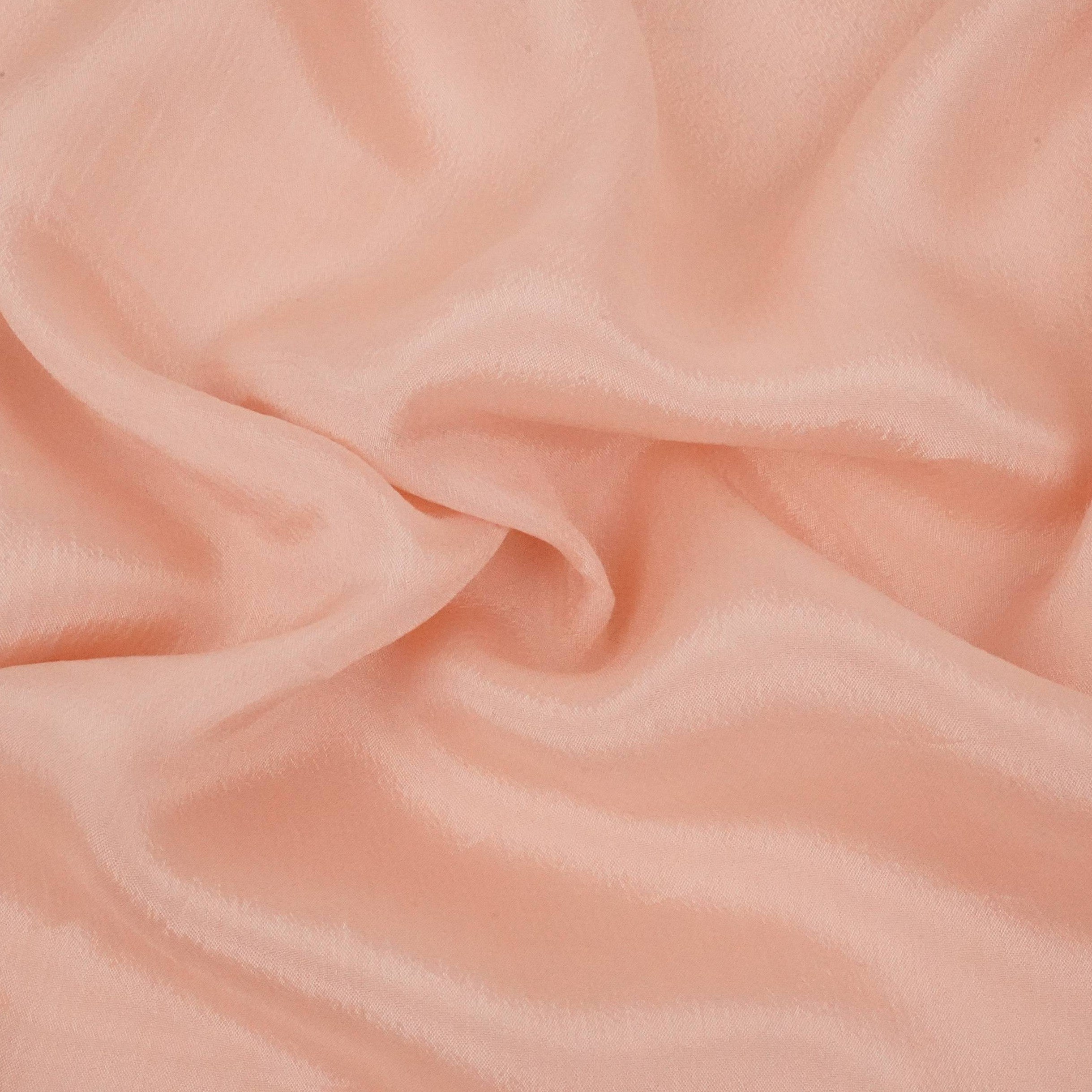 Baby Pink Solid Chinon Fabric NFC-19 - TradeUNO