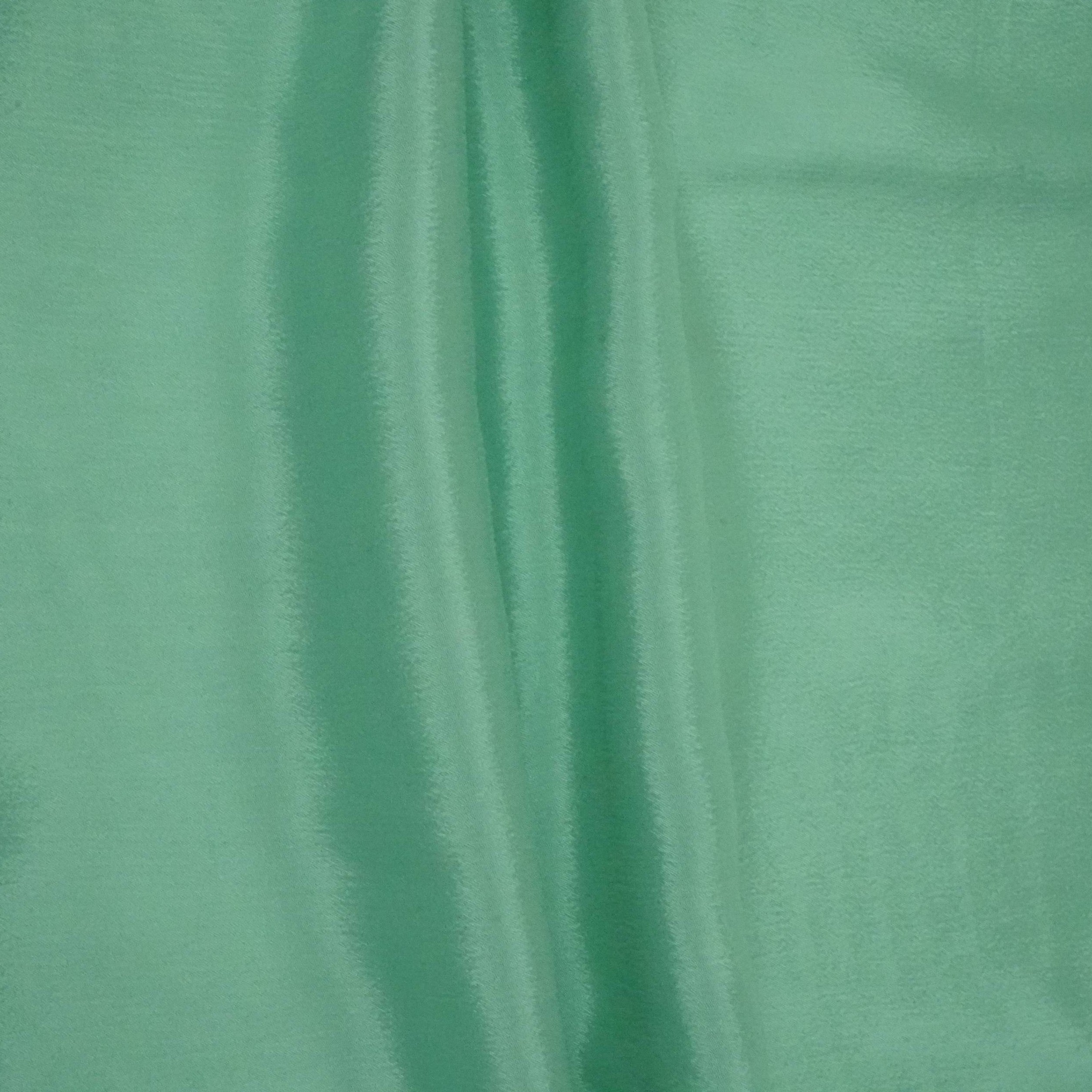 Mint Green Solid Chinon Fabric NFC-13 - TradeUNO