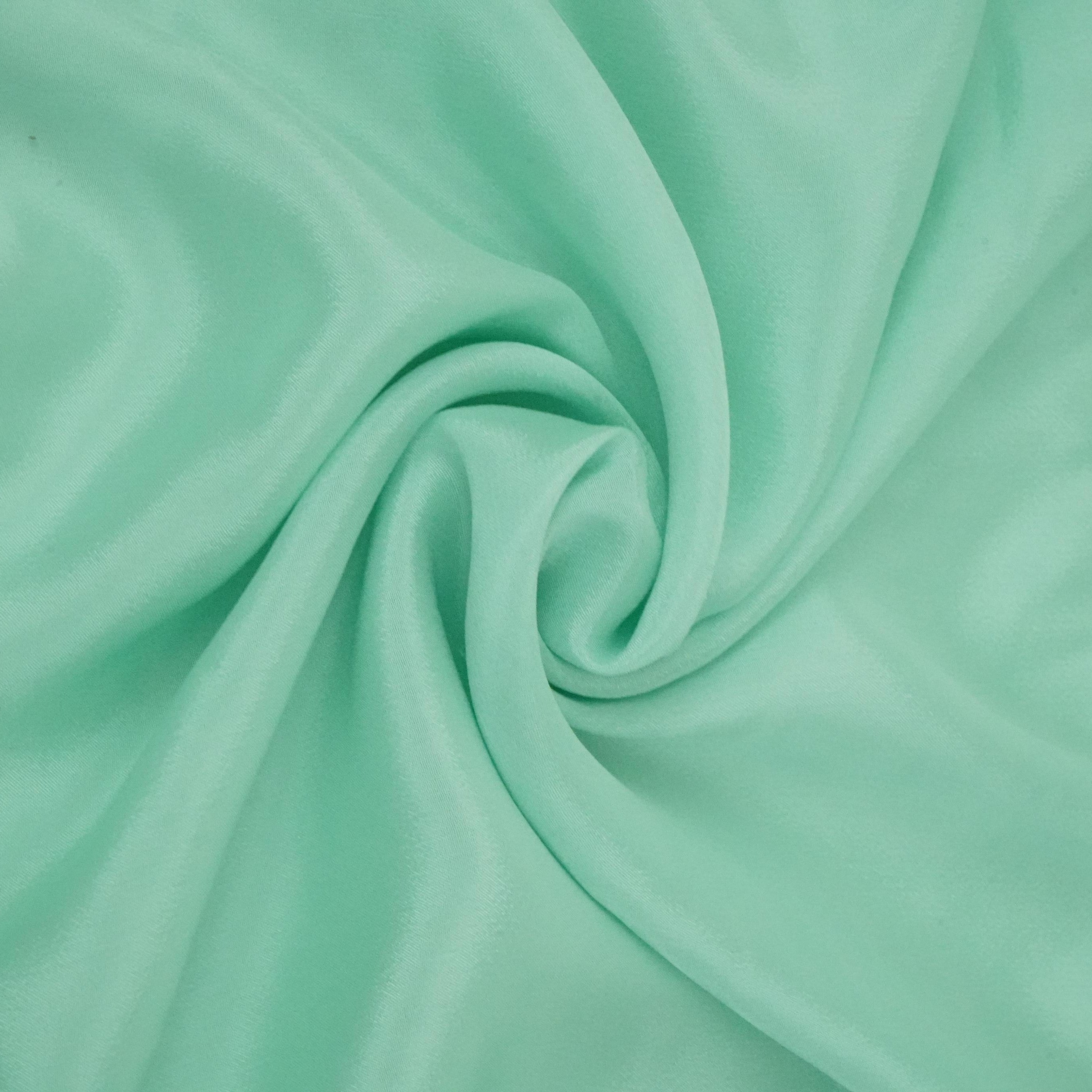 Seafoam Green Solid Chinon Fabric NFC-11 - TradeUNO