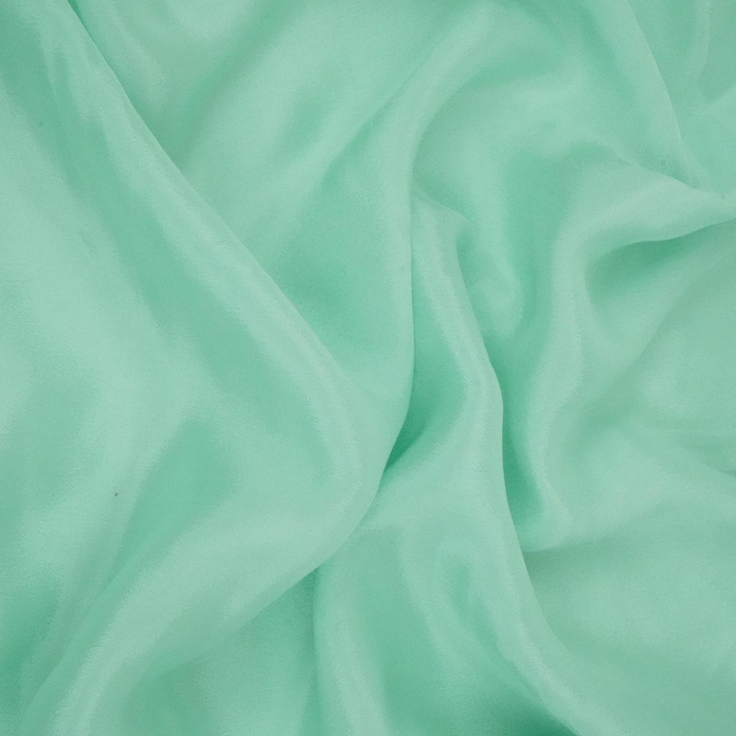 Seafoam Green Solid Chinon Fabric NFC-11