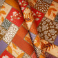 Multicolor Abstract Print Cotton Satin Fabric PG-30405