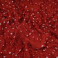 Dark Red Bandhani Print Modal Satin Fabric EEG-32220