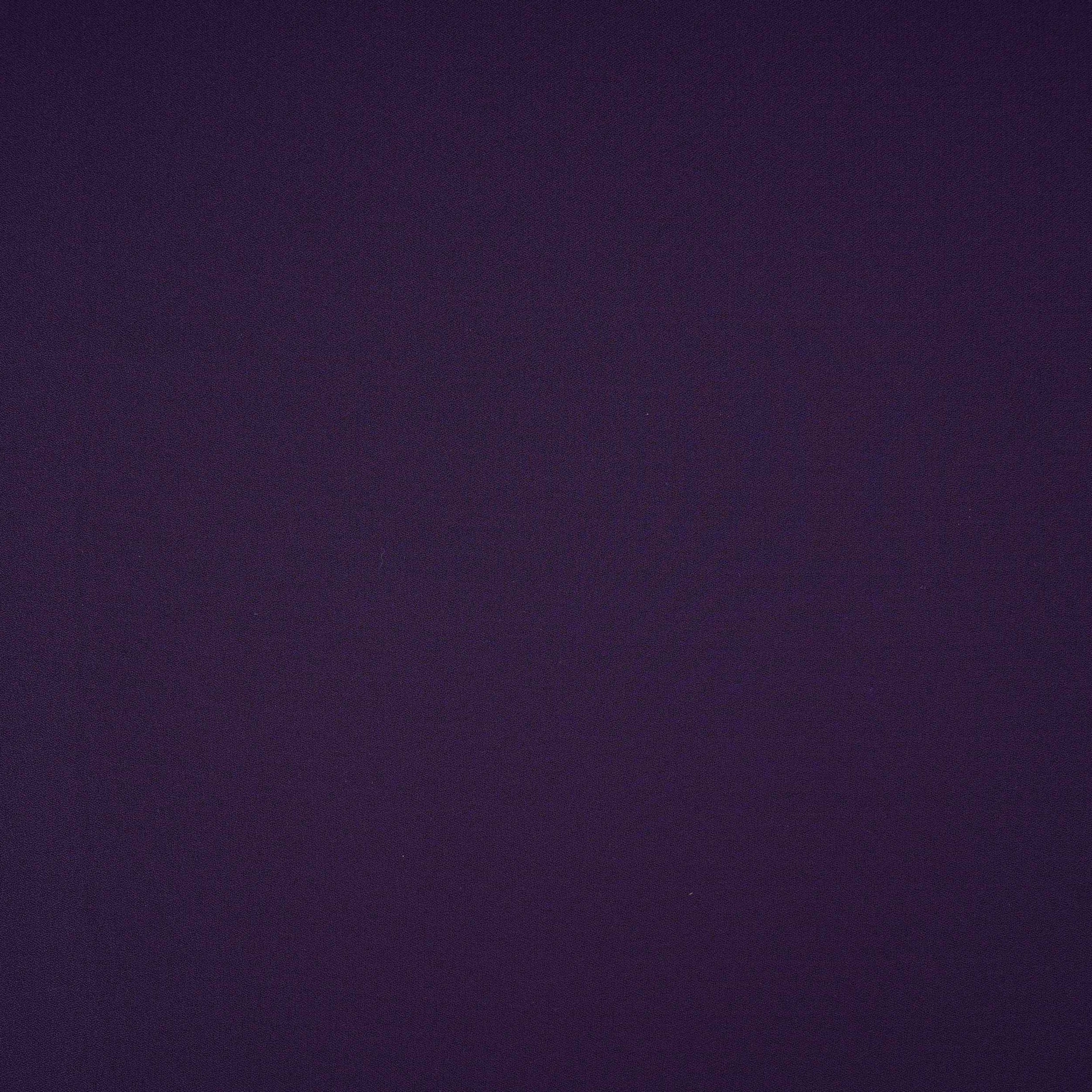 Purple Solid Double Georgette Fabric LID-13 - TradeUNO
