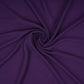Purple Solid Double Georgette Fabric LI-32205