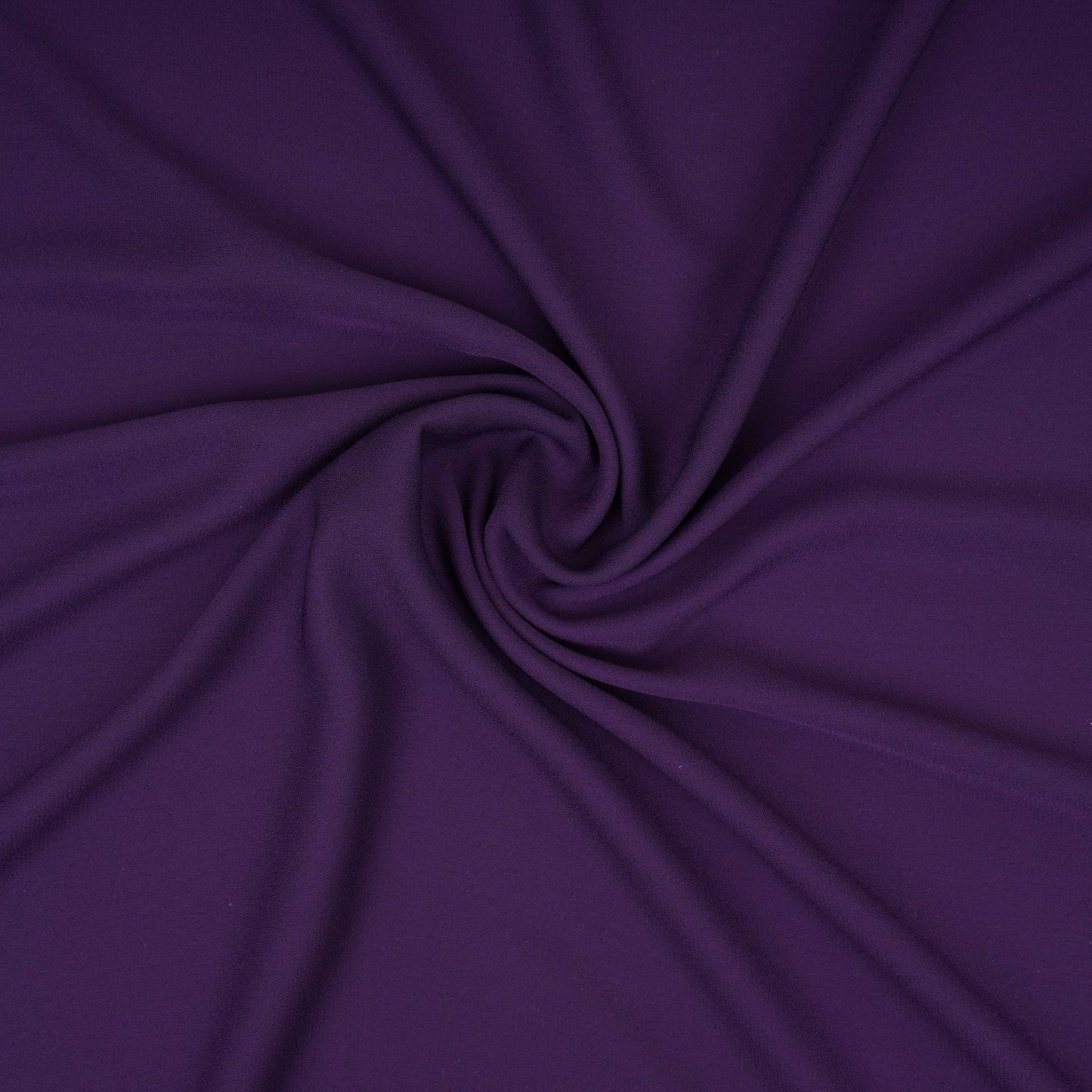 Purple Solid Double Georgette Fabric LI-32205