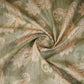 Sage Green Paisley Print Cotton Mulmul Fabric PG-30475