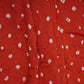 Red Bandhani Print Modal Satin Fabric EEG-32219