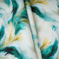 Multicolor Abstract Print Cotton Mulmul Fabric PG-30477