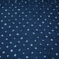 Indigo Blue Bandhani Print Modal Satin Fabric EEG-32223