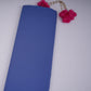 Blue Solid Double Georgette Fabric LI-32208