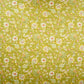 Green with White Floral Print Cotton Mulmul Fabric PG-30473