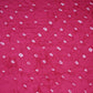 Pink Bandhani Print Modal Satin Fabric EEG-32225