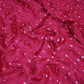 Pink Bandhani Print Modal Satin Fabric EEG-32225
