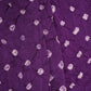 Purple Bandhani Print Modal Satin Fabric EEG-32226