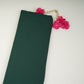 Dark Green Solid Double Georgette Fabric LI-32195