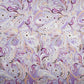 Lavender & Purple Paisley Print Cotton Mulmul Fabric PG-30464
