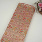Blush Pink With Multicolor Geometrical Kanjivaram Silk Fabric MTI-32421