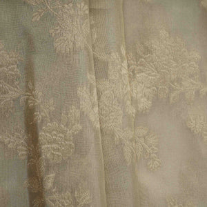 Golden Floral Jaal Kanjivaram Silk Fabric MTI-32418 - TradeUNO