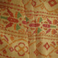 Cream With Multicolor Geometrical Kanjivaram Silk Fabric MTI-32419