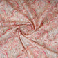 Pink Paisley Print Cotton Mulmul Fabric PG-30453 - TradeUNO