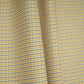 Yellow & Black Check Print Poplin Fabric MFM-32410