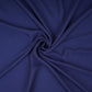 Navy Blue Solid Double Georgette Fabric LID-02