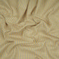 Yellow & Black Check Print Poplin Fabric MFM-32410