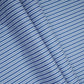 Blue With White Stripes Poplin Fabric MFM-32417
