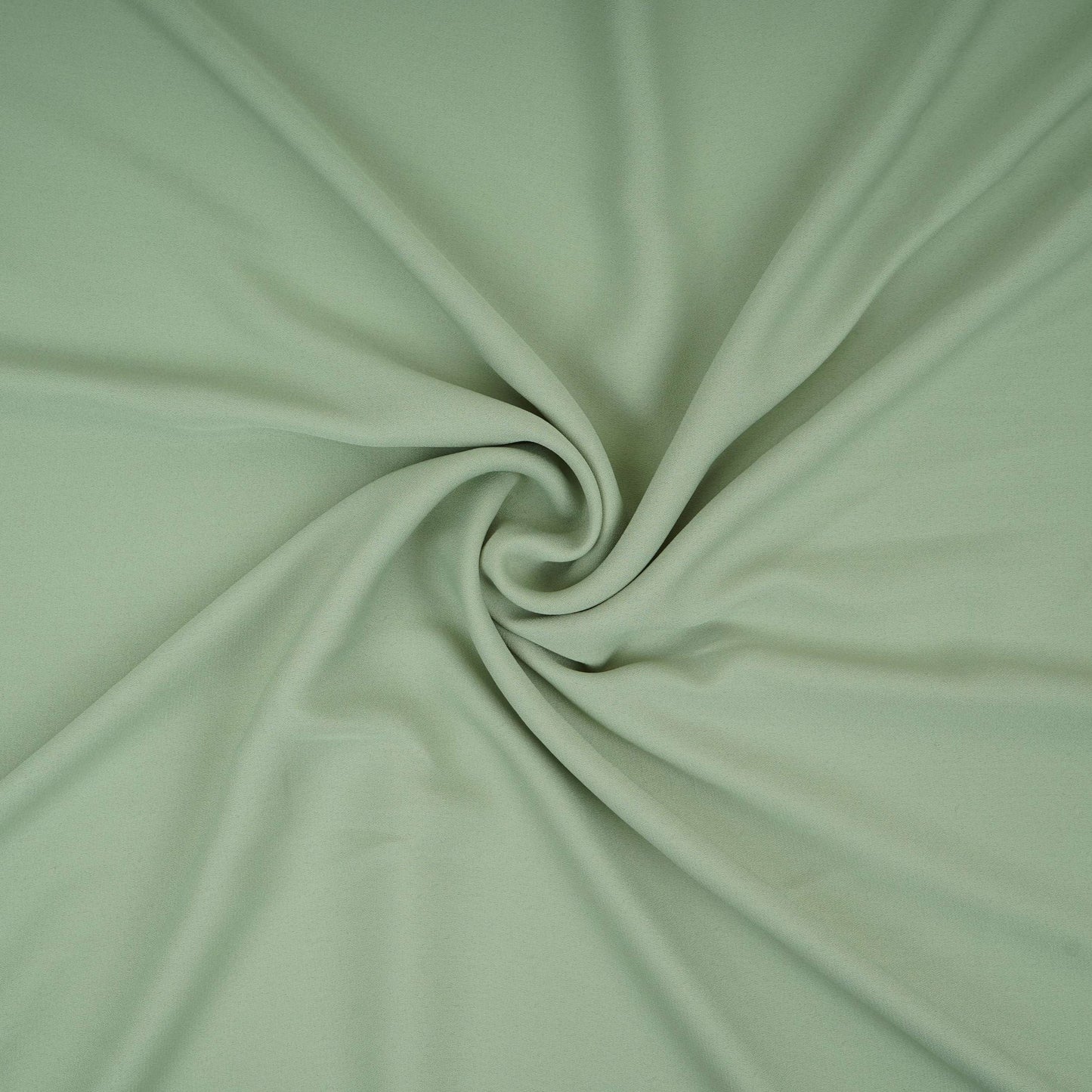 Sea Green Solid Double Georgette Fabric LID-06