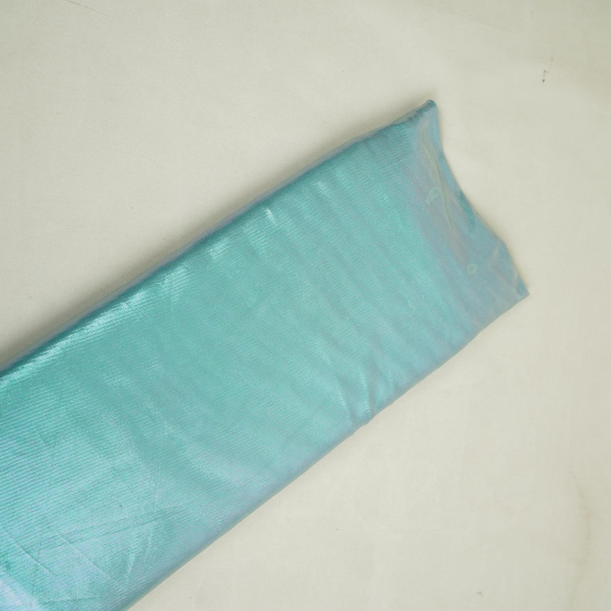 Sea Green 3D Shimmer Foil Imported Knit Lycra Fabric