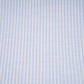 Sky Blue With Off White Stripes Cotton Linen Fabric MFM-32413