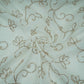 White Dyeable Sequins embroidery Malai Chanderi Fabric VF-32233