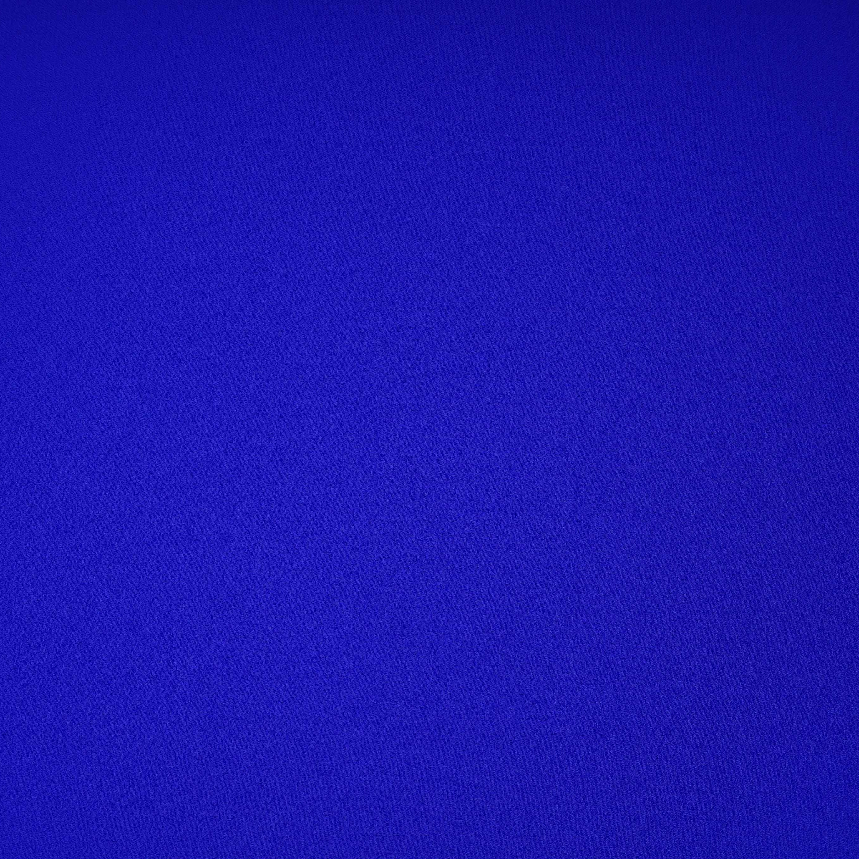 Royal Blue Solid Double Georgette Fabric LID-08 - TradeUNO
