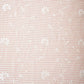 Peach Pink Stripes Floral Embroidery South Cotton Fabric ZA-30587