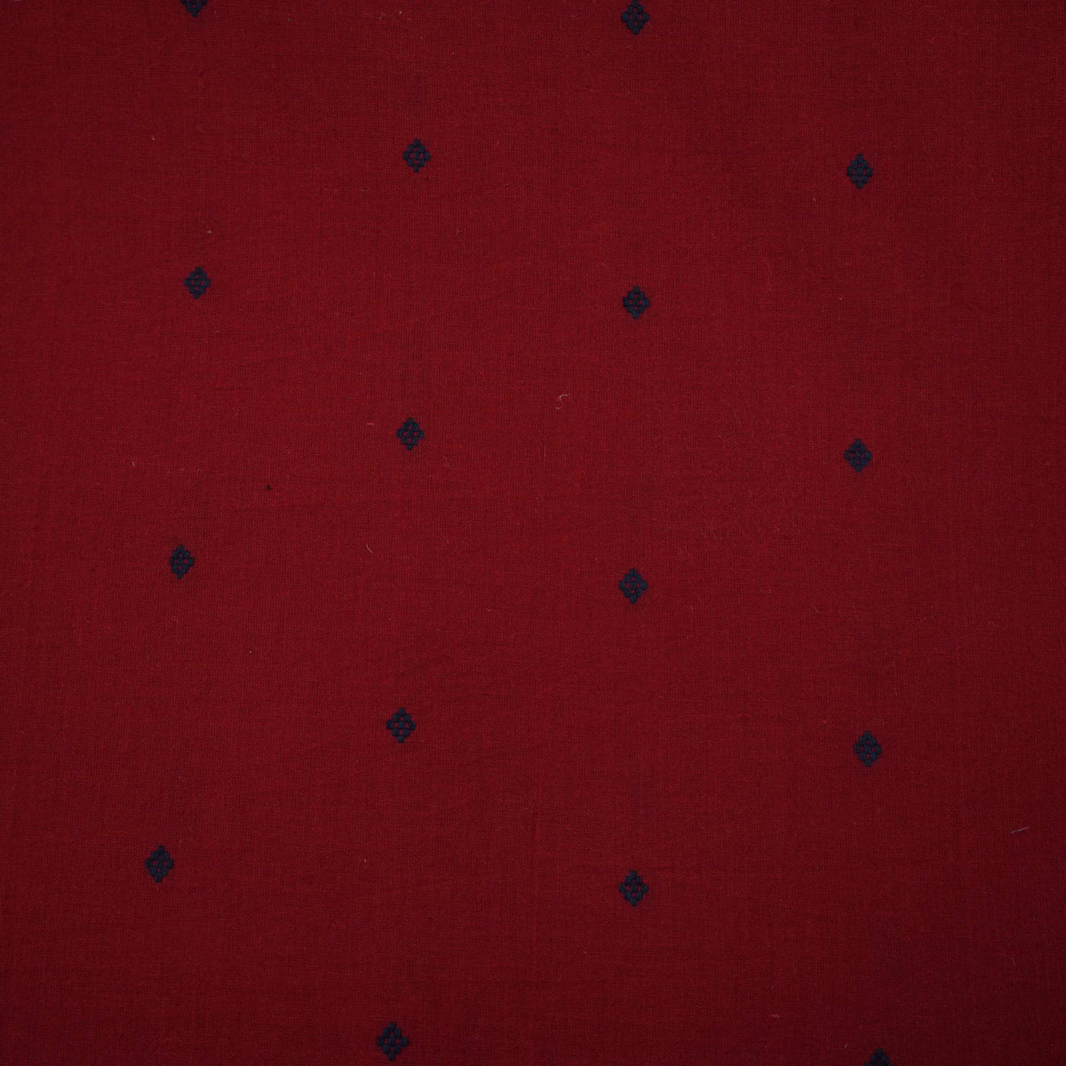Maroon Buti Print Cotton Fabric PF-35305