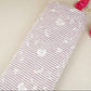 Light Grey Stripes Floral Embroidery South Cotton Fabric ZA-30584