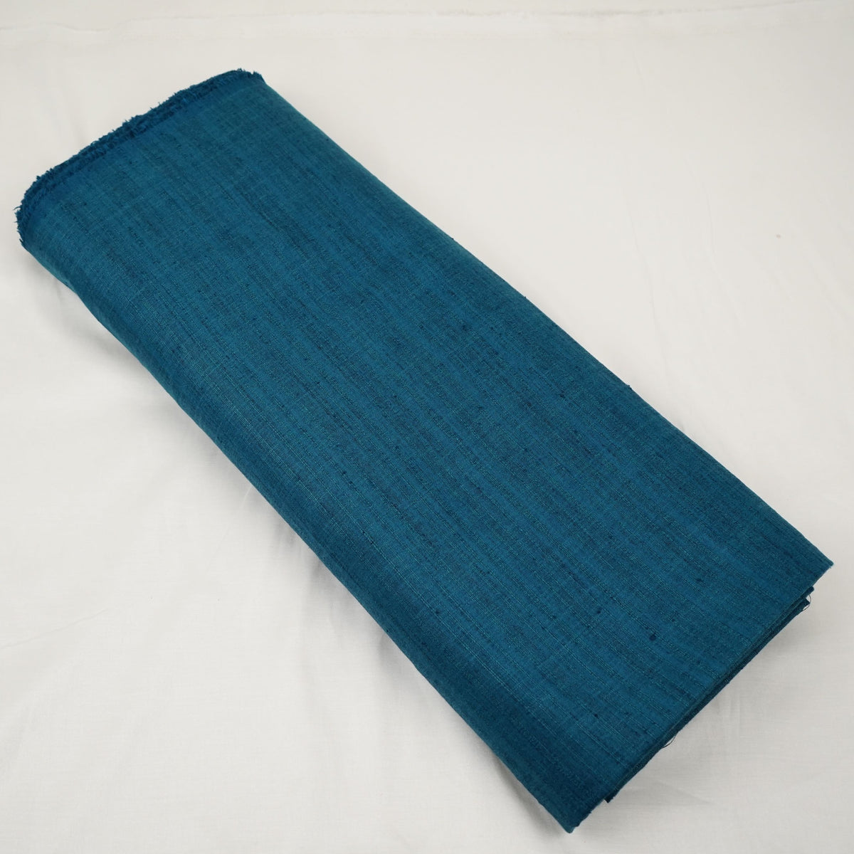 Sky Blue Solid Khadi Silk Fabric GTKS-05