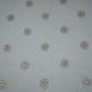 White Sequins embroidery Chinon Fabric VF-32279