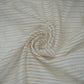 Silver & Golden Stripes Dyeable Crushed Tissue Fabric GF-32346