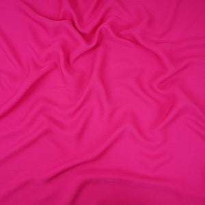 Rani Pink Solid Double Georgette Fabric LID-05 - TradeUNO
