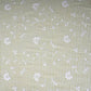 Green Stripes Floral Embroidery South Cotton Fabric ZA-30585
