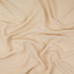 Cream Solid Double Georgette Fabric LID-14