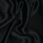 Black Solid Roman Silk Fabric PFM-05